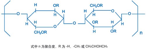 羧甲基纤维素钠结构图